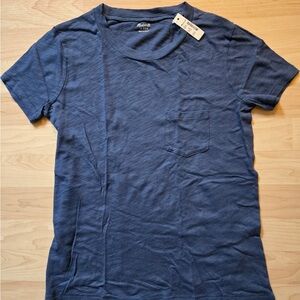 Madewell Navy Short Sleeve Tee